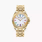 Thomas Sabo Yellow Gold Plated Divine Rainbow Multi Cubic Zirconia Dial Bracelet Watch WA0395-264-207