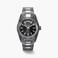 Thomas Sabo Rebel Revive 36mm Black Dial Engraved Bracelet Watch WA0427-201-201