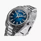 Thomas Sabo Rebel Revive 40mm Blue Dial Engraved Bracelet Watch WA0439-201-209