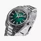 Thomas Sabo Rebel Revive 40mm Green Dial Engrave Bracelet Watch WA0440-201-211