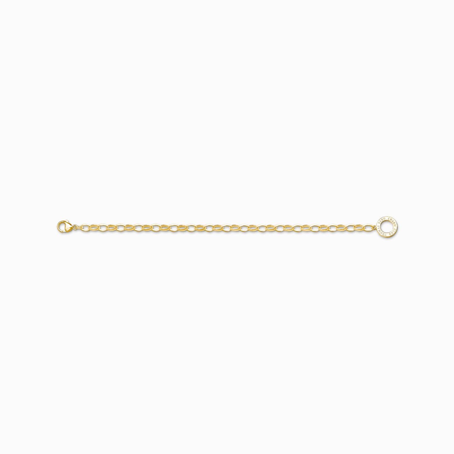 Thomas Sabo Yellow Gold Plated Charm Bracelet X0031-413-39 19.5cm