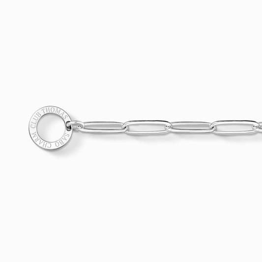 Thomas Sabo Charmista Oblong Charm Bracelet  X0253-001-21 17cm
