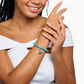 Thomas Sabo Imitation Turquoise Stretch Bead Bracelet X0293-404-17 17cm