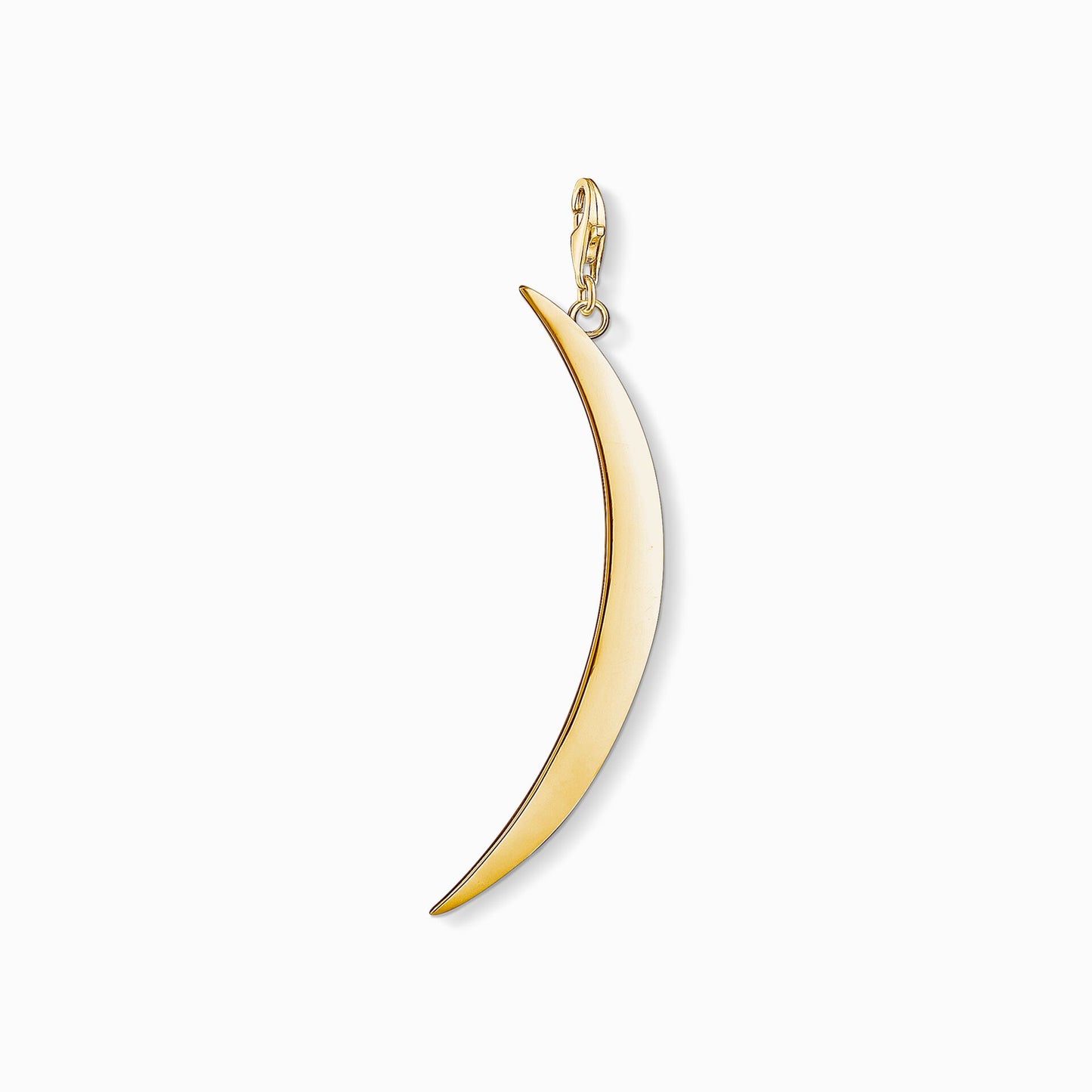 Thomas Sabo Yellow Gold Plated Long Moon Charm Y0004-413-39