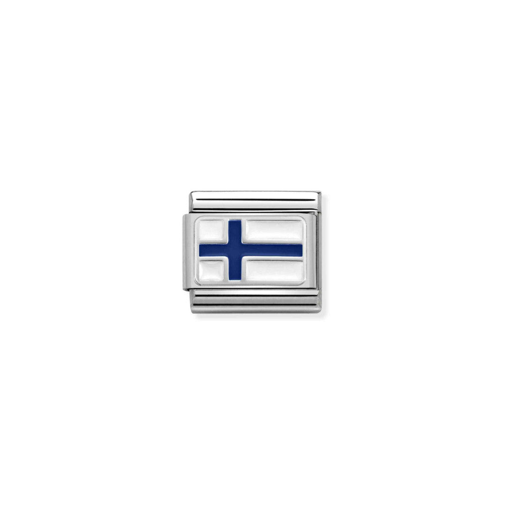 Nomination Composable Classic Finland Flag Charm 330207/10