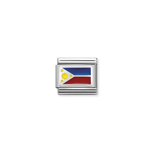 Nomination Composable Classic Philippines Flag Charm 330207/32