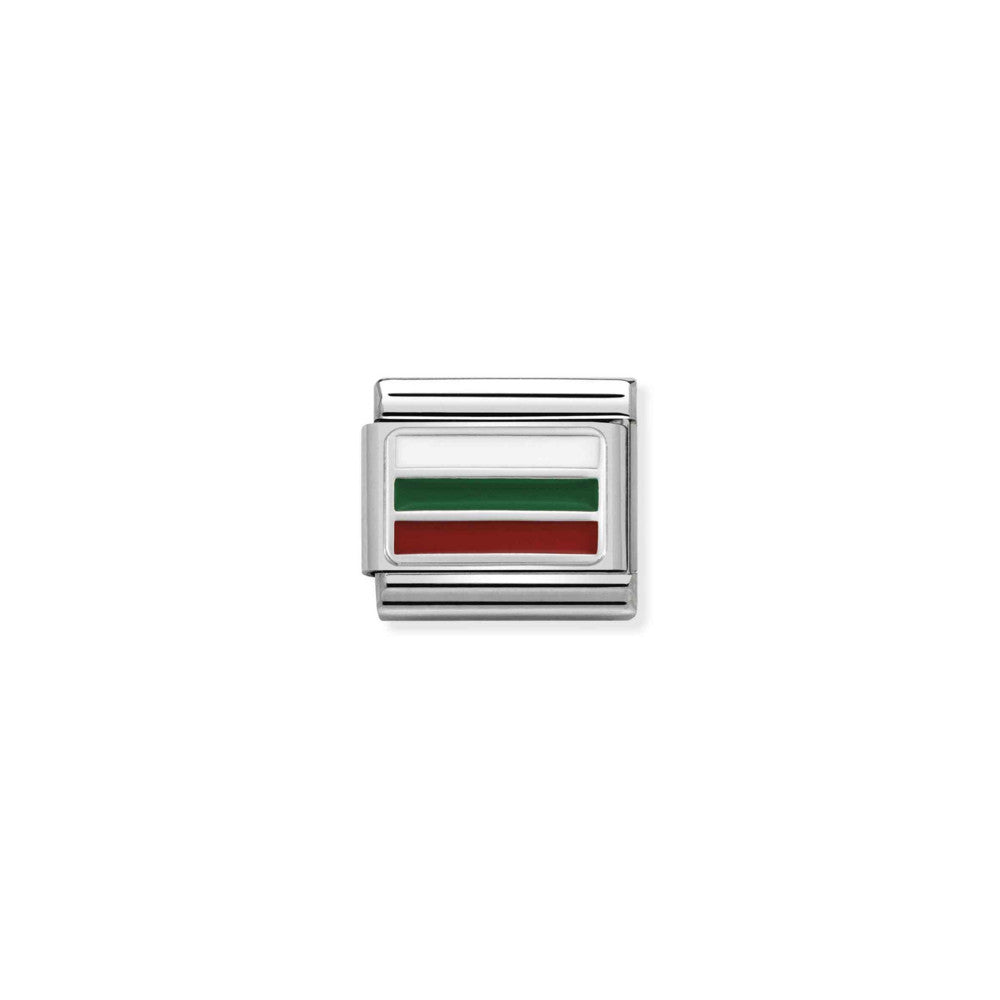 Nomination Composable Classic Bulgaria Flag Charm 330207/25