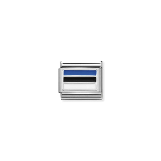 Nomination Composable Classic Estonia Flag Charm 330207/30