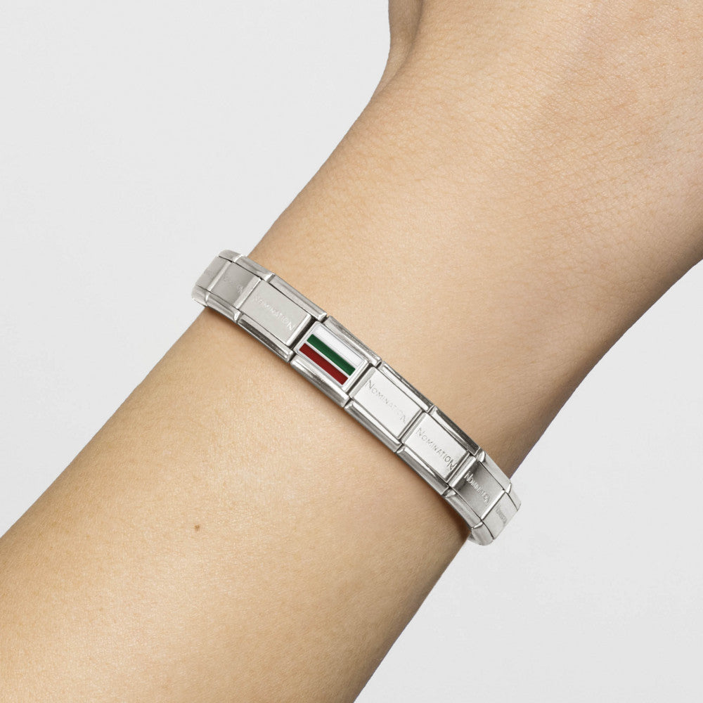 Nomination Composable Classic Bulgaria Flag Charm 330207/25