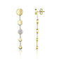 Chimento Armillas Glow 18ct Yellow Gold 0.24ct Diamond Drop Earrings