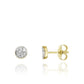 Chimento 18ct Yellow Gold Armillas Glow 0.12ct Diamond Stud Earrings