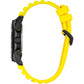 Citizen Black and Yellow 100M Sport Chronograph Yellow Strap Watch AT2585-08E