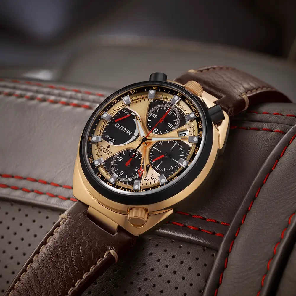Citizen Limited Edition Promaster Bullhead Racing Chronograph Watch AV Judith Hart Jewellers
