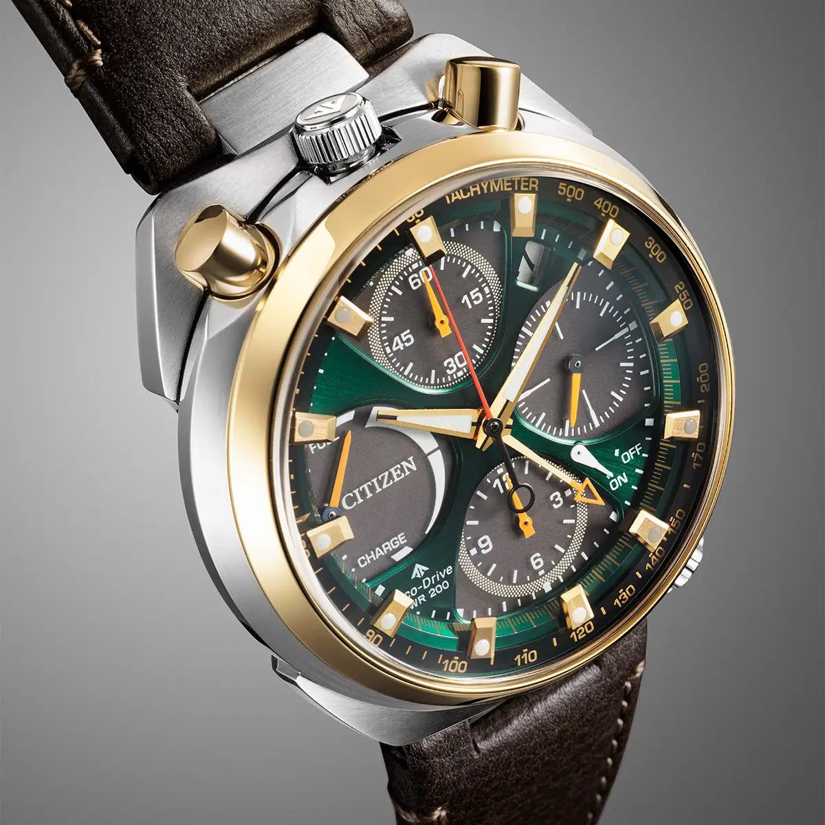 Citizen Limited Edition Promaster Bullhead Green Dial Strap Watch 3592/5000 AV0104-06W