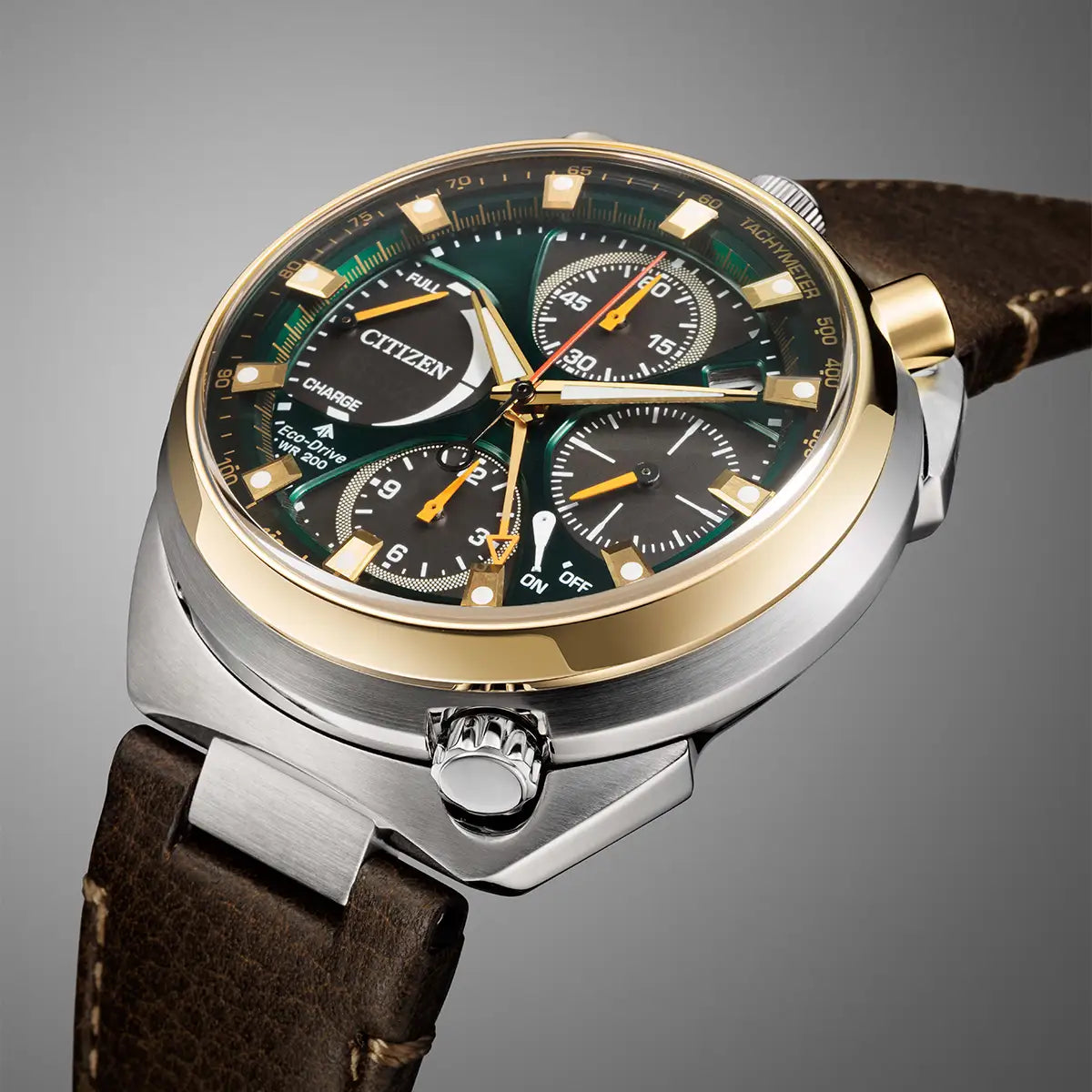 Citizen Limited Edition Promaster Bullhead Green Dial Strap Watch 3592/5000 AV0104-06W