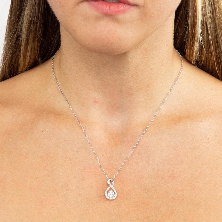 Diamonfire Infinity Cubic Zirconia Pendant P4912