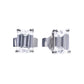 Diamonfire Emerald Cut Cubic Zirconia Studs Earrings E5782