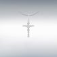 Sterling Silver Tubular Crucifix