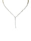 18ct White Gold 116 Brilliant Cut Diamond Y Shaped Necklace