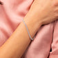 Diamonfire Sterling Silver Cubic Zirconia Tennis Style Bracelet