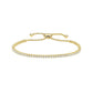 Diamonfire Yellow Gold Plated Cubic Zirconia Toggle Bracelet