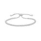 Diamonfire Sterling Silver Cubic Zirconia Toggle Bracelet