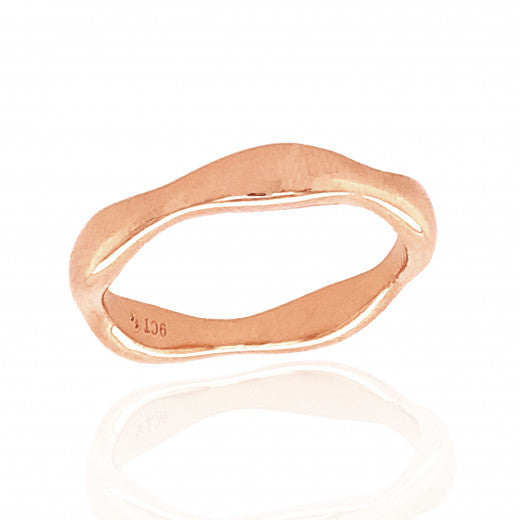 9ct Rose Gold Stacking Ring