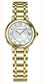 Herbelin Galet Mother Of Pearl Diamond Dial Yellow PVD Bracelet Watch 17430BP59