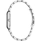 Citizen Stainless Steel Rectangular Black Dial Slim Bracelet Watch BJ6570-50E