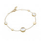 Chimento 18ct Yellow Gold Armillas Glow Caleido Mother of Pearl Bracelet