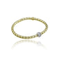 Chimento 18ct Yellow Gold 0.63cts Diamond Spring Stretch Bracelet