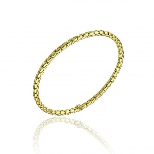 Chimento 18ct Yellow Gold Spring Stretch Bracelet