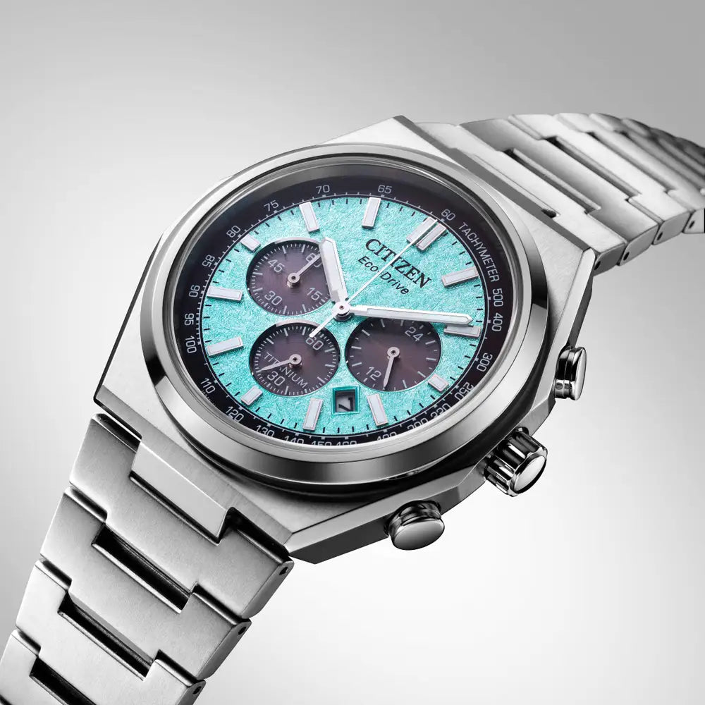 Citizen Zenshin Super Titanium™ Chronograph Bracelet Watch CA4610-85M