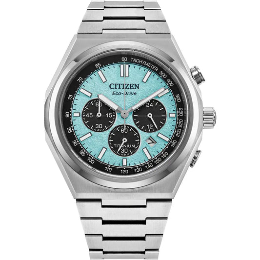 Citizen Zenshin Super Titanium™ Chronograph Bracelet Watch CA4610-85M