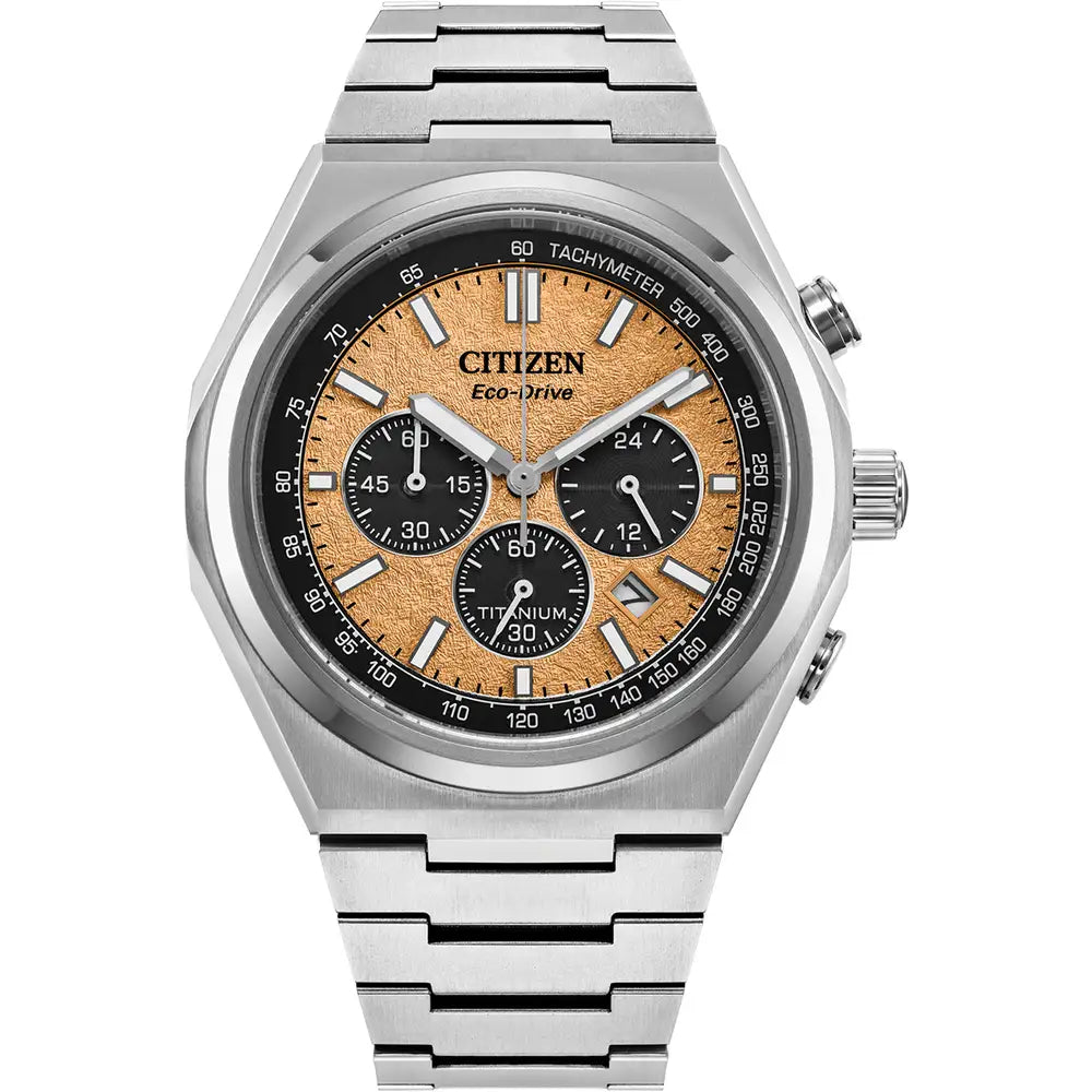 Citizen Zenshin Super Titanium™ Chronograph Bracelet Watch CA4610-85Z