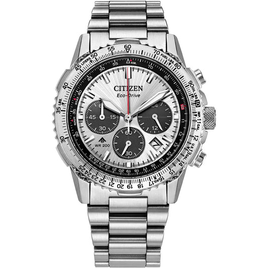 Citizen Promaster Air Navihawk Chronograph Steel Bracelet Watch CA4660-61A