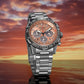 Citizen Promaster Air Navihawk Copper Colour Dial Steel Chronograph Watch CA4664-60X
