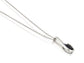 9ct White Gold Sapphire and Diamond Necklace