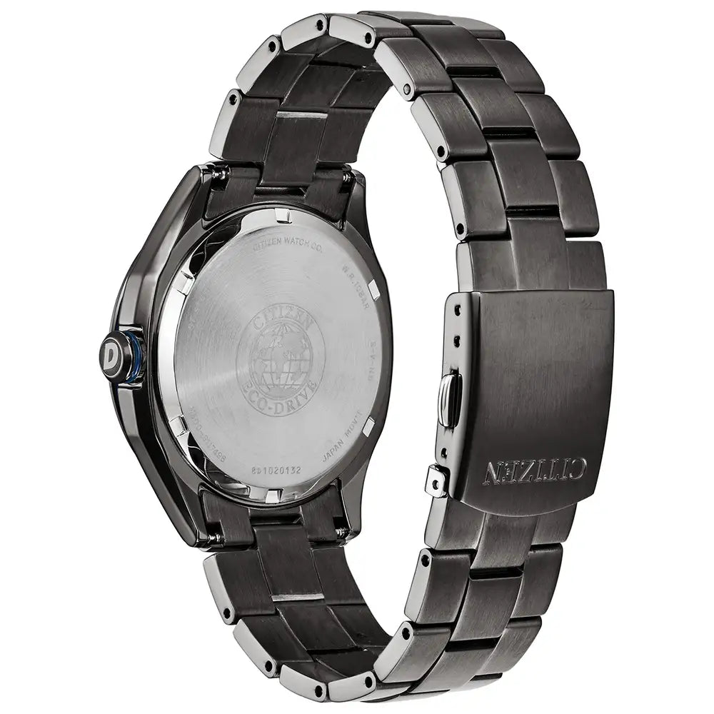 Citizen Mens Grey Ion Plated Watch AW1147-52L