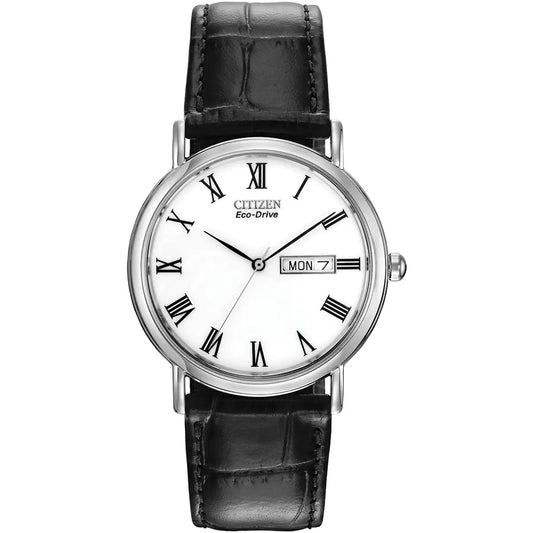 Citizen Mens Strap White Dial Watch BM8240-11A