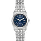 Citizen Silver Tone Stainless Steel Navy Dial Ladies Watch EW2290-54L