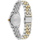 Citizen Two Tone Stainless Steel Navy Dial Ladies Bracelet Watch EW2294-53L