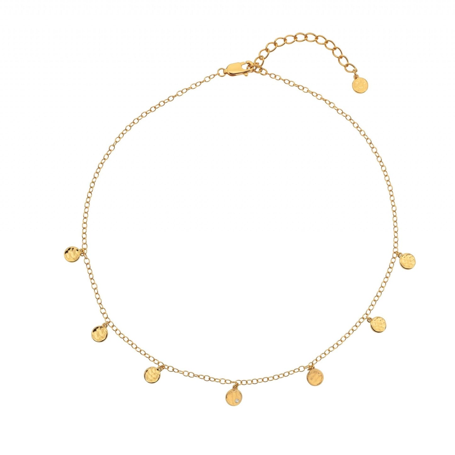 Hot Diamonds x Golden Edit Lunar Drops Choker DN148