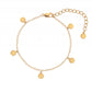 Hot Diamonds x Golden Edit Lunar Droplets Bracelet DL639