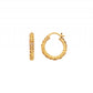 Hot Diamonds x Golden Edit Believe Hoop Earrings DE685