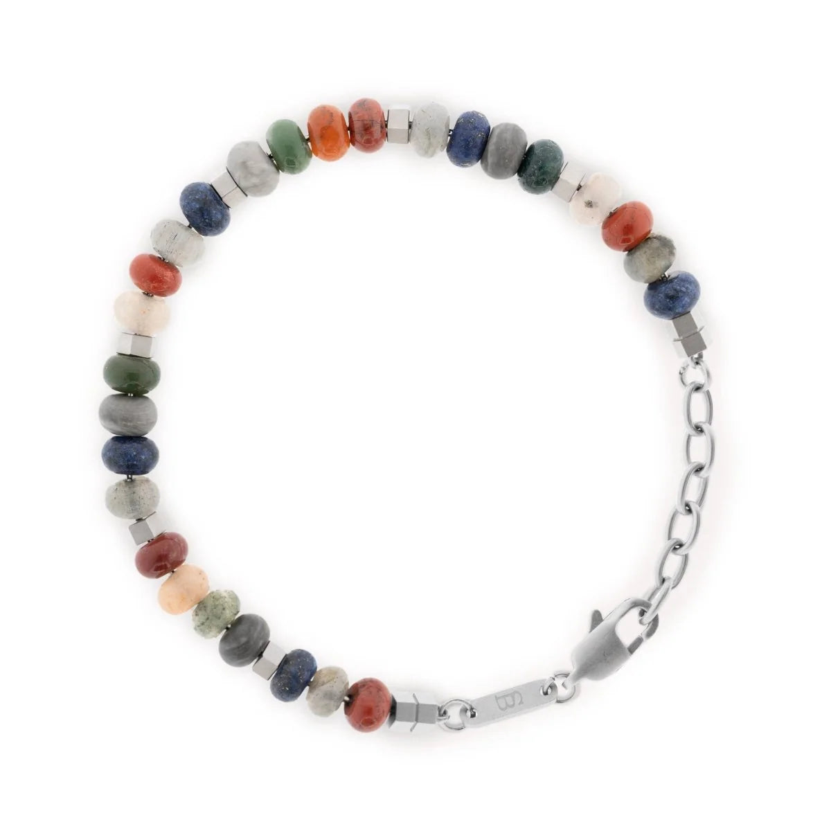 Steel & Barnett Cyrus Gemstone Bracelet Spectrum Adjustable