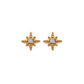 Hot Diamonds x Golden Edit Micro Starburst Stud Earrings DE752