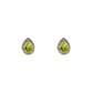 Sterling Silver Peridot August Birthstone Stud Earrings