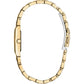 Citizen Axiom Diamond Dot Dial Yellow Gold Plated Stainless Steel Bracelet Watch EG7052-59P