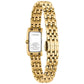 Citizen Petite Palidoro Yellow Gold Plated Oblong Mother of Pearl Bracelet Watch EG7112-59D